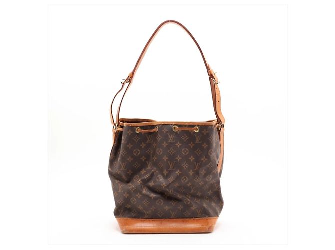 Bolso Louis Vuitton Monogram Noe M42224 Castaño - vista 2