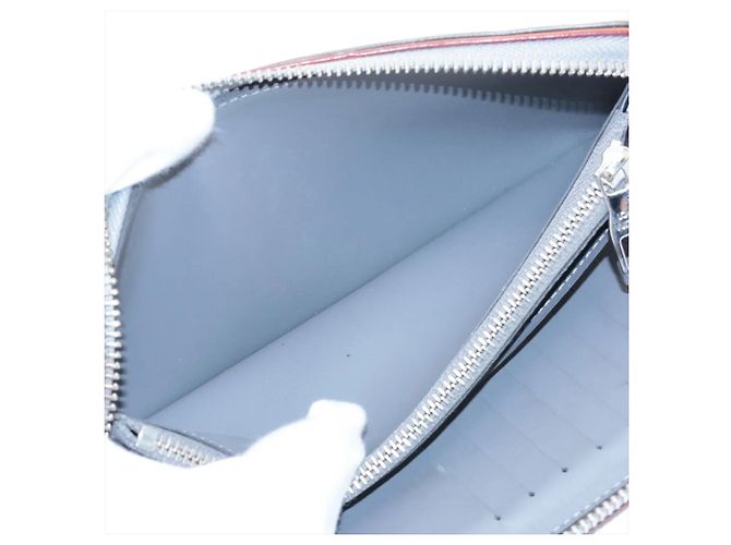 Louis Vuitton RFID-Protected Monogram Mirror Zippy Wallet Silvery - view 4