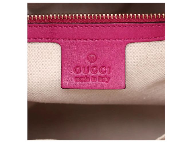 Bolso Gucci Nice Micro Guccissima Rosa - vista 17