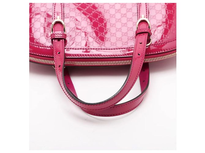 Bolso Gucci Nice Micro Guccissima Rosa - vista 5