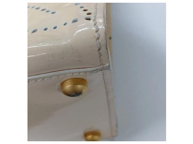 Borsa Tote/Borsa a Tracolla Chanel Camellia in pelle Beige - vista 17