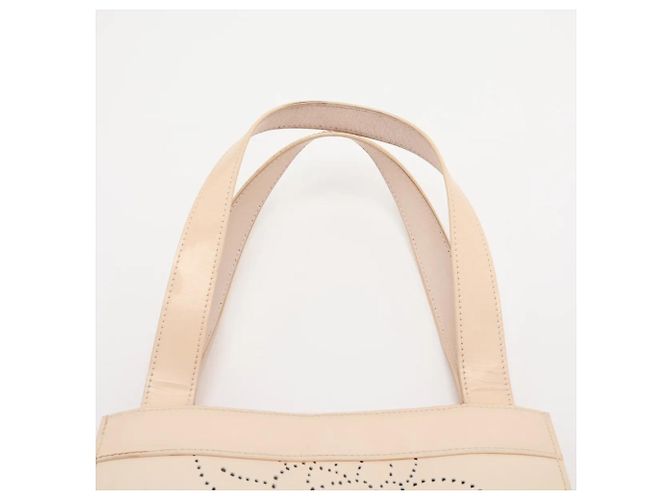 Borsa Tote/Borsa a Tracolla Chanel Camellia in pelle Beige - vista 6