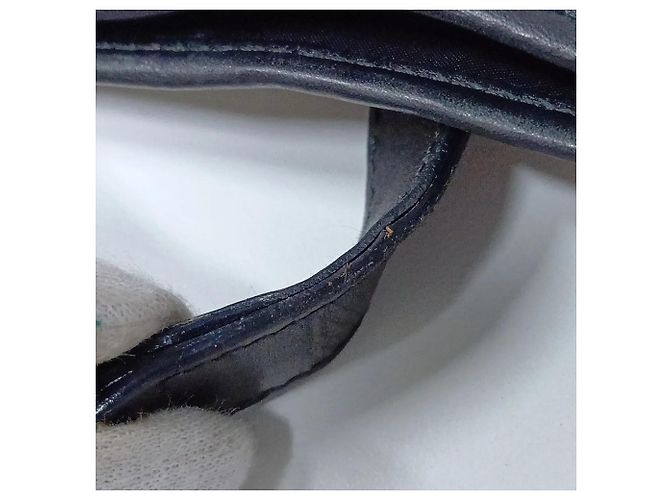 Gucci Jackie Schultertasche aus Leder Schwarz Beige - Ansicht 14