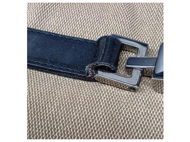 Gucci Jackie Schultertasche aus Leder Schwarz Beige - Ansicht 9