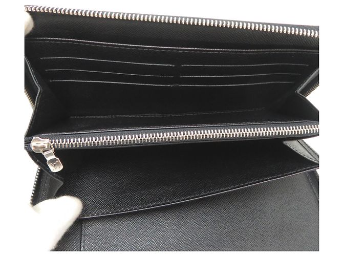 Zippy Louis Vuitton Damier Graphite Long Wallet Black - view 6