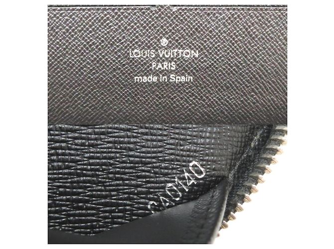 Zippy Louis Vuitton Damier Graphite Long Wallet Black - view 8