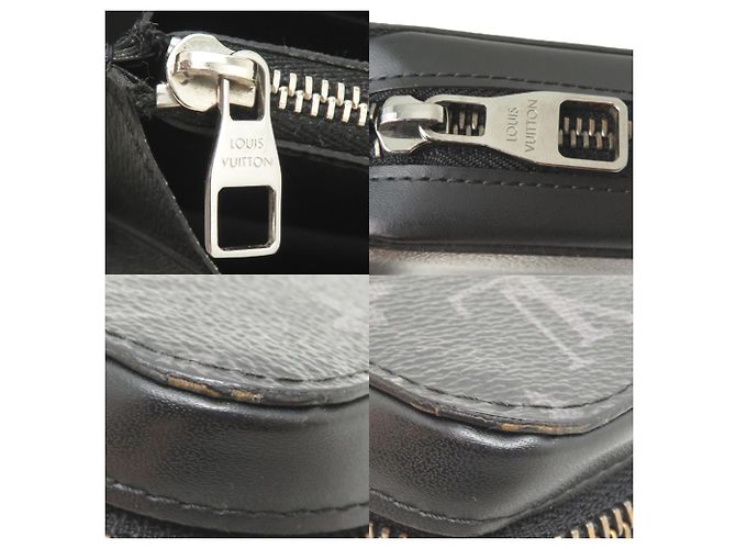 Borsa a mano Louis Vuitton Zippy XL da uomo Nero - vista 10