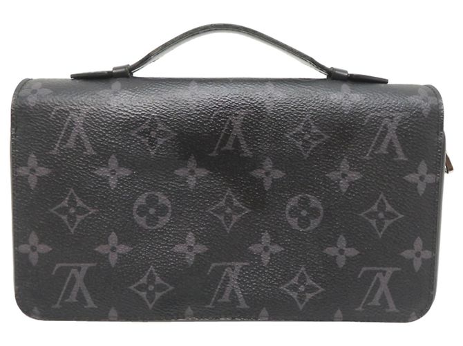 Borsa a mano Louis Vuitton Zippy XL da uomo Nero - vista 2