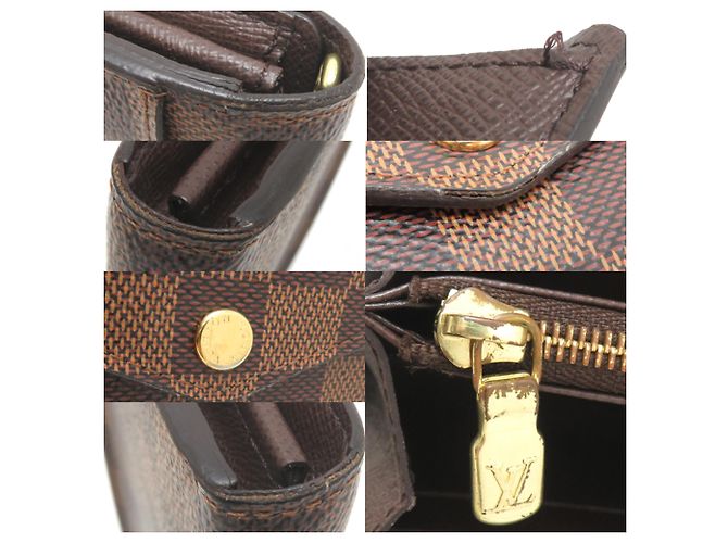 Louis Vuitton Portefeuille Sarah Long Wallet Braun Damier ebene - Ansicht 10