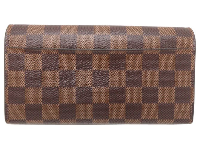 Louis Vuitton Portefeuille Sarah Long Wallet Braun Damier ebene - Ansicht 2
