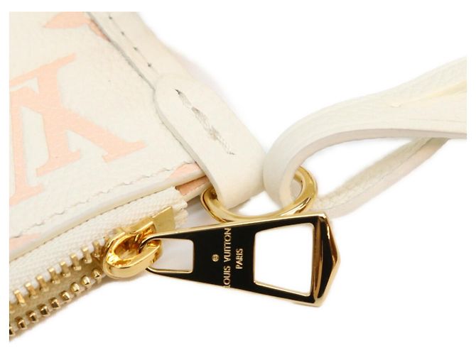 Louis Vuitton M24141 Empreinte Shoulder Bag Rose Blanc - vue 12