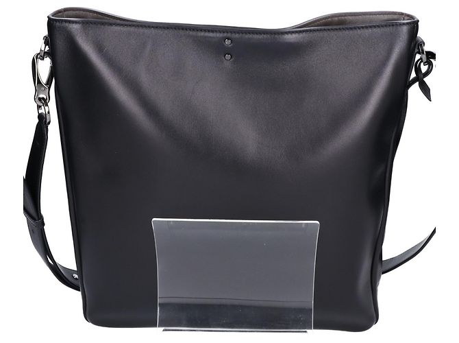 Borsa a tracolla Valentino in pelle di agnello nera Nero - vista 3