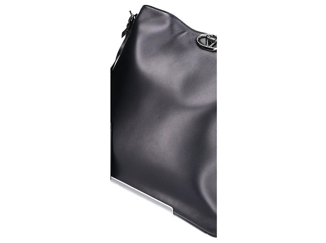 Borsa a tracolla Valentino in pelle di agnello nera Nero - vista 8