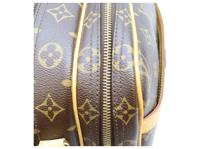 Borsa a tracolla LOUIS VUITTON Monogram Reporter PM Marrone - vista 10