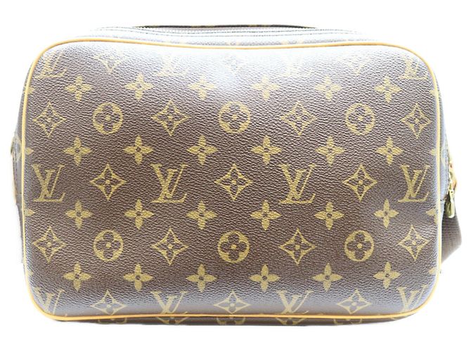 Borsa a tracolla LOUIS VUITTON Monogram Reporter PM Marrone - vista 3