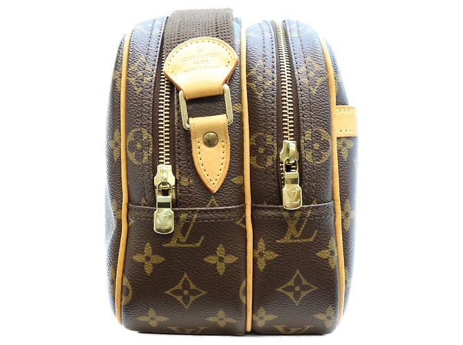 Borsa a tracolla LOUIS VUITTON Monogram Reporter PM Marrone - vista 4
