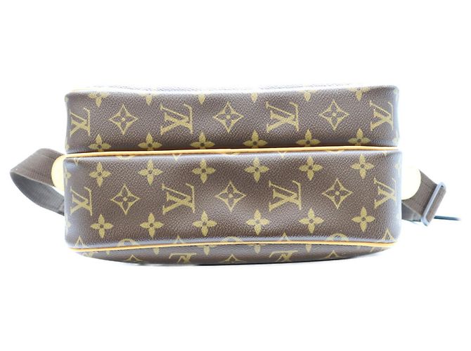 Borsa a tracolla LOUIS VUITTON Monogram Reporter PM Marrone - vista 5