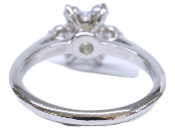 Autre Marque Tiffany & Co. Ehering aus Platin und Diamanten - Ansicht 3