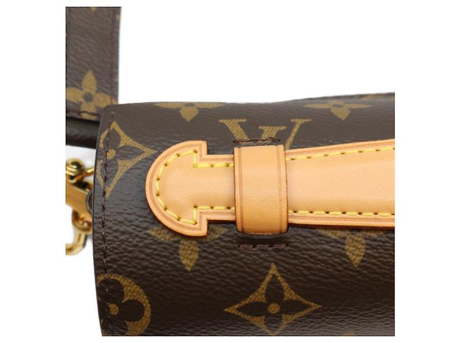 Louis Vuitton Monogram Pochette Metis MM Schultertasche Braun - Ansicht 9