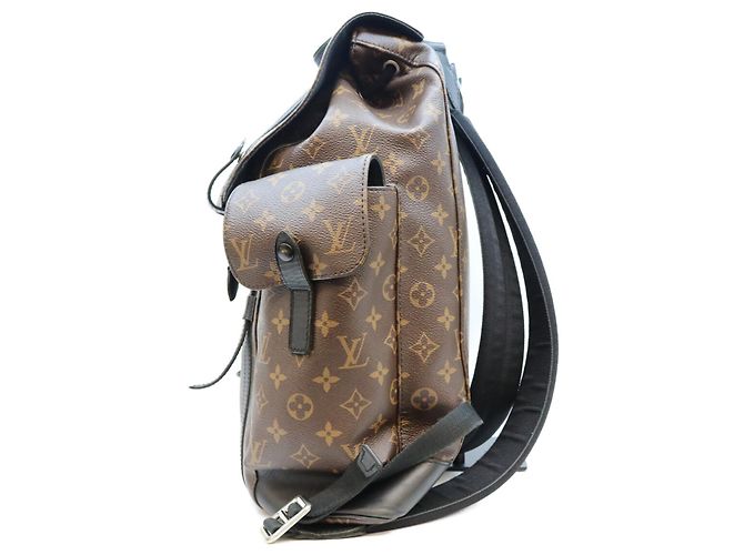 Louis Vuitton Monogram Macassar Christopher MM Backpack Brown - view 2