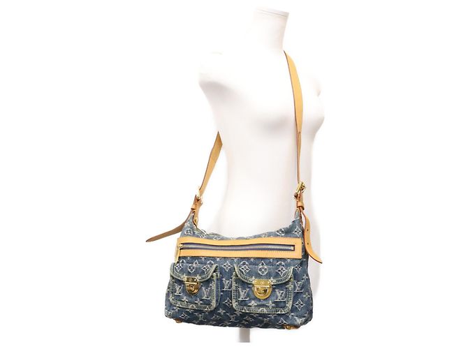 Louis Vuitton M95049 Monogram Denim Baggy PM Shoulder Bag - Ansicht 15