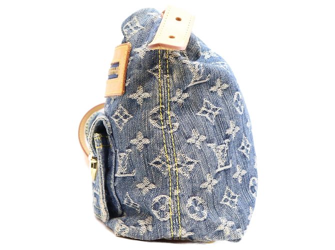 Louis Vuitton M95049 Monogram Denim Baggy PM Shoulder Bag - Ansicht 2