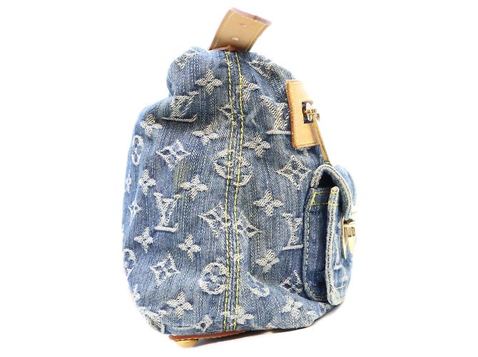 Louis Vuitton M95049 Monogram Denim Baggy PM Shoulder Bag - Ansicht 4
