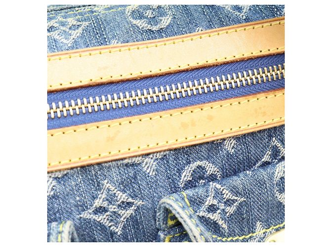 Louis Vuitton M95049 Monogram Denim Baggy PM Shoulder Bag - Ansicht 8