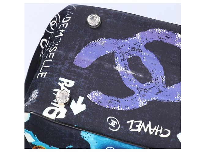 Chanel Hawaii Limited New Travel Line Tote PM Bag Black - view 8