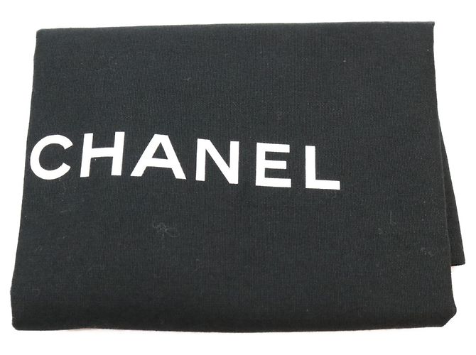 Borsa a tracolla Chanel in pelle d'agnello nera Nero - vista 14