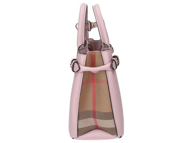 Borsa a mano 2-Way Baby Banner in pelle di vitello Burberry - vista 4