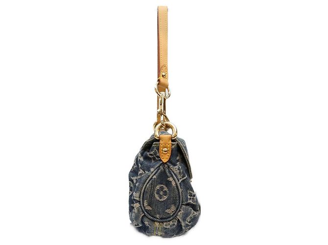 Louis Vuitton Monogram Denim Mini Pleaty Schultertasche - Ansicht 2