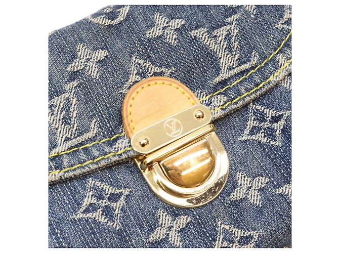 Louis Vuitton Monogram Denim Mini Pleaty Schultertasche - Ansicht 6