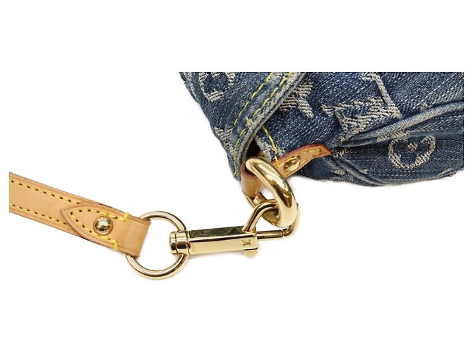 Louis Vuitton Monogram Denim Mini Pleaty Schultertasche - Ansicht 7