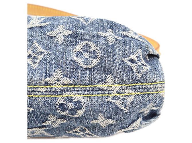 Louis Vuitton Monogram Denim Mini Pleaty Schultertasche - Ansicht 9