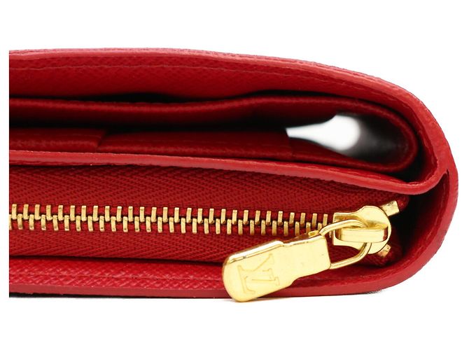 Carteira Compacta com Zíper Louis Vuitton Monogram Cherry Marrom Vermelho - vista 5