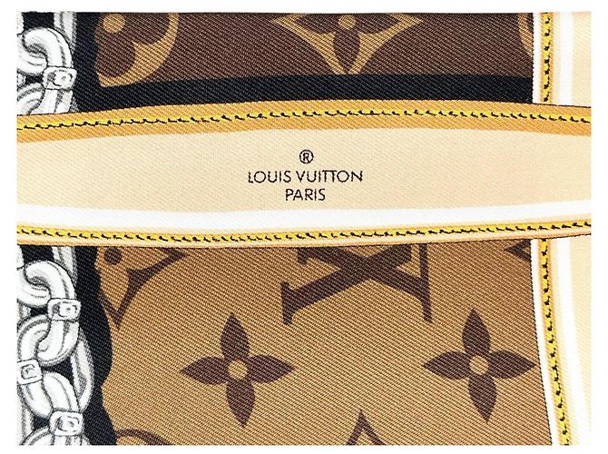 Pañuelo Louis Vuitton Bandeau Monogram Confidential - vista 10