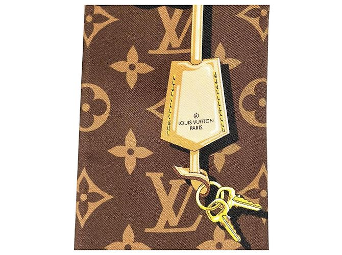 Pañuelo Louis Vuitton Bandeau Monogram Confidential - vista 8