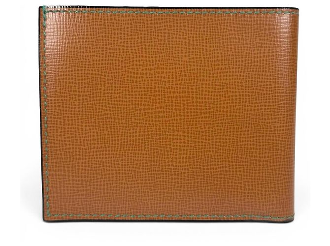 Portafoglio compatto bi-fold da uomo Valextra Marrone - vista 3