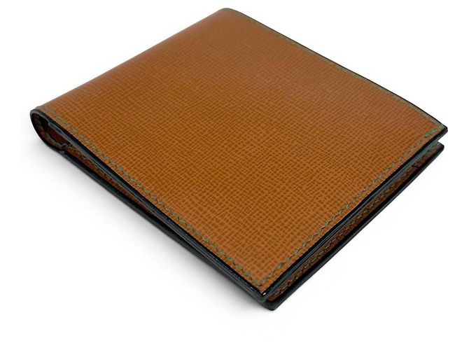 Portafoglio compatto bi-fold da uomo Valextra Marrone - vista 4