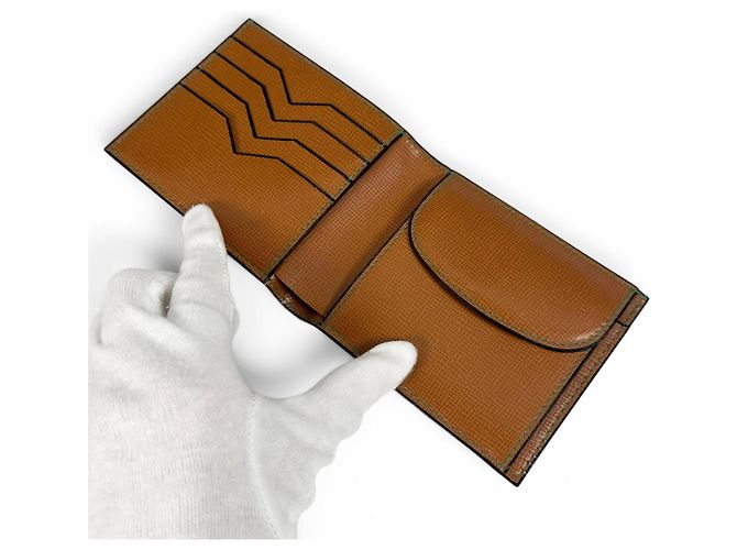 Portafoglio compatto bi-fold da uomo Valextra Marrone - vista 5