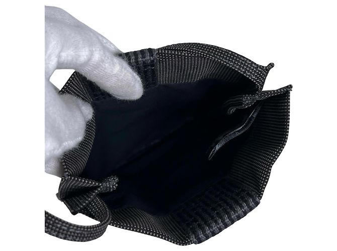 Hermès Hermes Herline Pochette Gray Mini Bag Marrone - vista 4