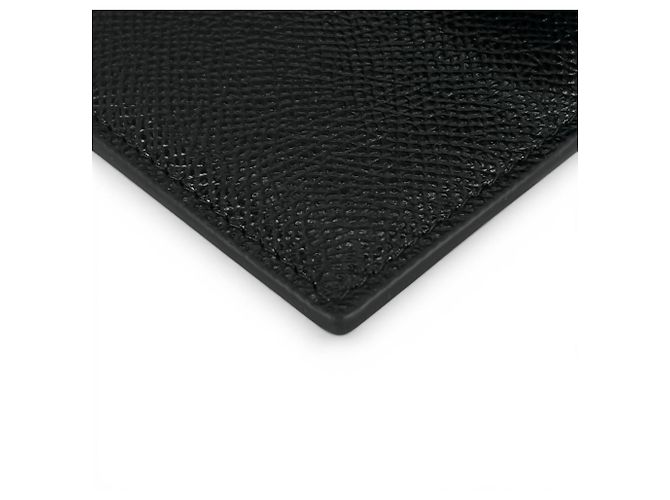 Tarjetero de piel negra Christian Dior Negro - vista 6