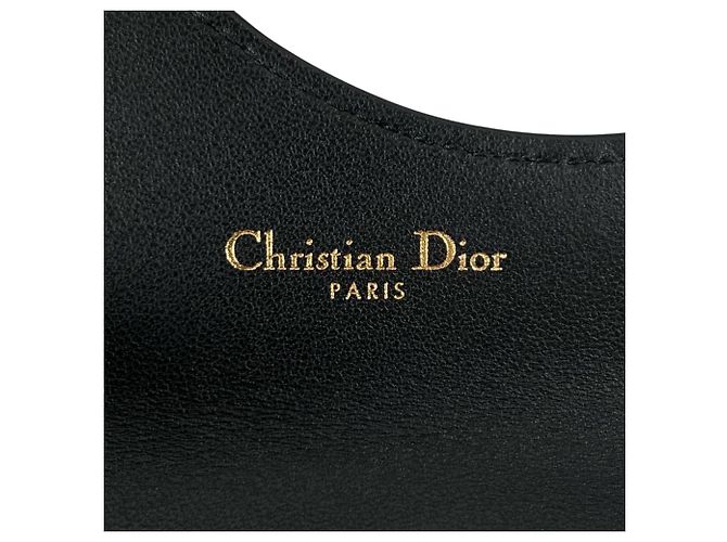 Tarjetero de piel negra Christian Dior Negro - vista 9