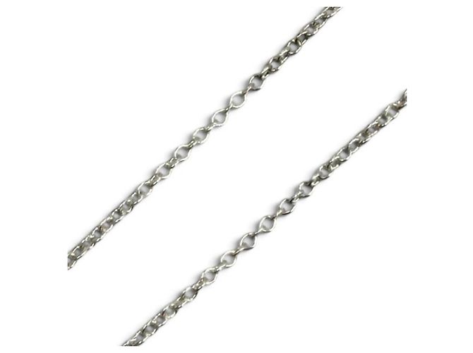 Autre Marque Collana Croce Tiffany & Co. in Oro Bianco 18K D'oro - vista 6