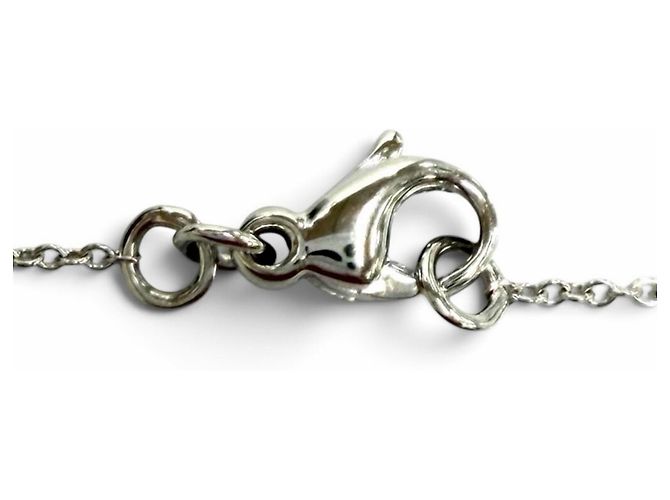 Autre Marque Collana Croce Tiffany & Co. in Oro Bianco 18K D'oro - vista 7