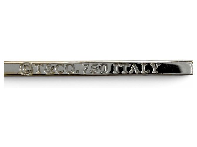 Autre Marque Collana Croce Tiffany & Co. in Oro Bianco 18K D'oro - vista 8