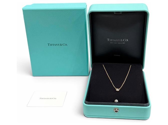 Autre Marque Collana Tiffany Elsa Peretti Diamond by the Yard D'oro - vista 2
