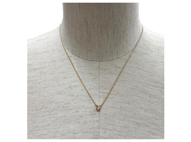 Autre Marque Collana Tiffany Elsa Peretti Diamond by the Yard D'oro - vista 3