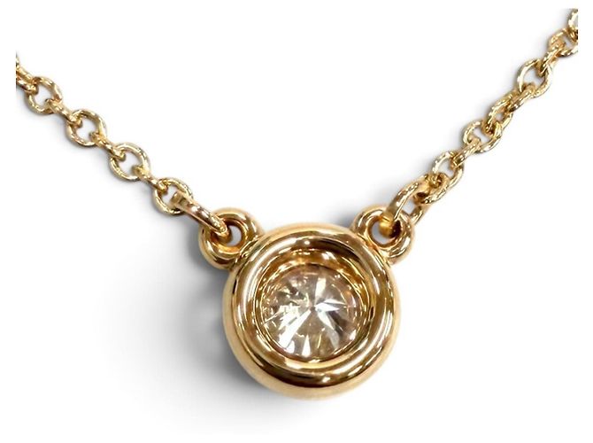 Autre Marque Collana Tiffany Elsa Peretti Diamond by the Yard D'oro - vista 4